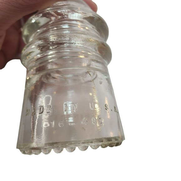Hemingray Clear Insulator No 9 16-48 USA - Picture 2 of 10